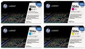 HP Color CM3530 Series Toner Set - Brand New OEM